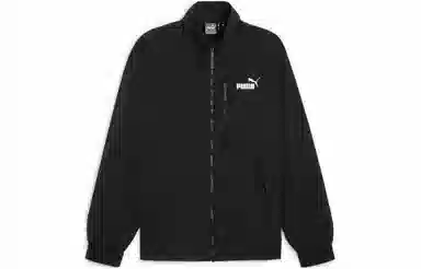 PUMA Logo Zip Jacket Black