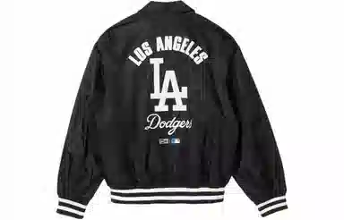 New Era x MLB Los Angeles Dodgers Jacket Black