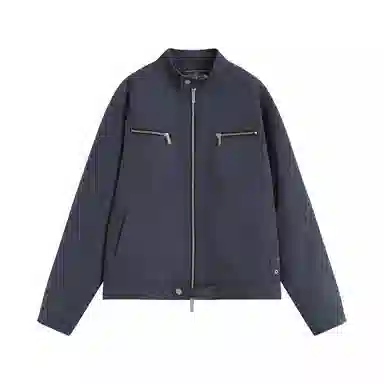 WAITINGWAVE Vintage Washed Canvas Jacket