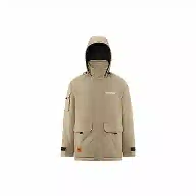 波司登 连帽无毛鹅绒中长款羽绒服 男款