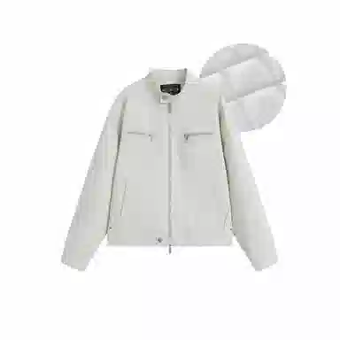 WAITINGWAVE Vintage Washed Canvas Jacket