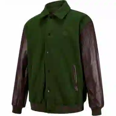 Timberland AF Leather Letterman Jacket