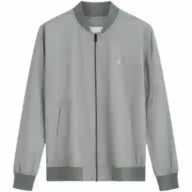 Calvin Klein Embroidered Letter Bomber Jacket