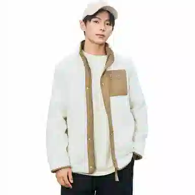 鸭鸭 拉链通勤立领长袖羽绒服 男女同款