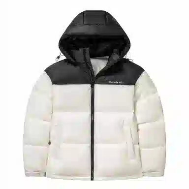 鸭鸭 时尚机能风工装宽松保暖百搭御寒防风连帽羽绒服 男女同款