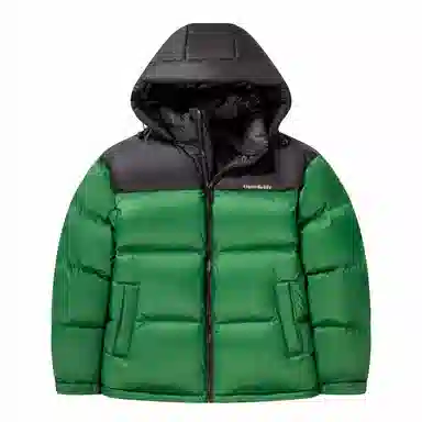 鸭鸭 时尚机能风工装宽松保暖百搭御寒防风连帽羽绒服 男女同款