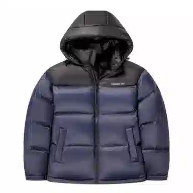 鸭鸭 时尚机能风工装宽松保暖百搭御寒防风连帽羽绒服 男女同款