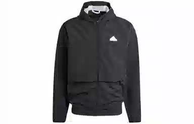 adidas City Escape Full-Zip Hoodie Black