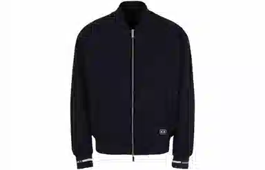 Armani Exchange Cotton Jacket Navy