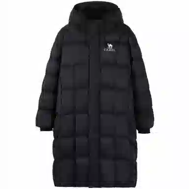 CAMEL Warm Fleece Down Coat