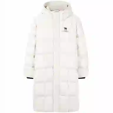 CAMEL Warm Fleece Down Coat