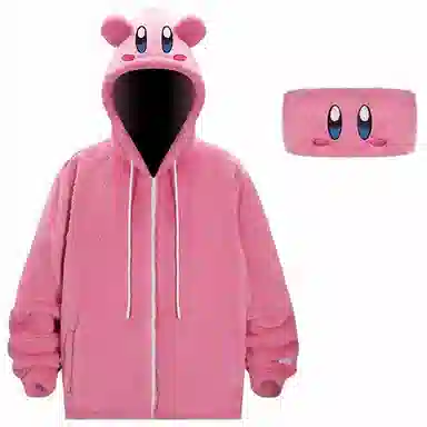 KAKAZZY Hooded Jacket Pink