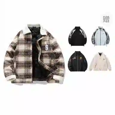 The Simpsons 90 Vintage Plaid Wool Jacket