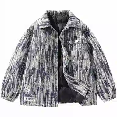 Paddington Bear Dopamine Tie-Dye Down Jacket