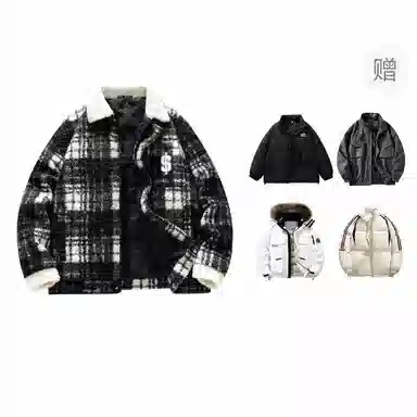 The Simpsons 90 Vintage Plaid Wool Jacket