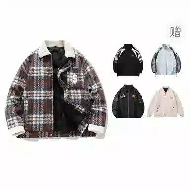 The Simpsons 90 Vintage Plaid Wool Jacket