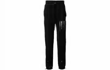 AMIRI Logo Print Jogger Pants Black