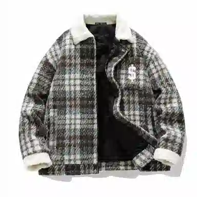 The Simpsons 90 Vintage Plaid Wool Jacket