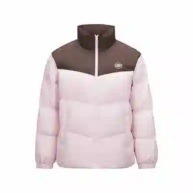 Skechers Down Jacket Grey Pink
