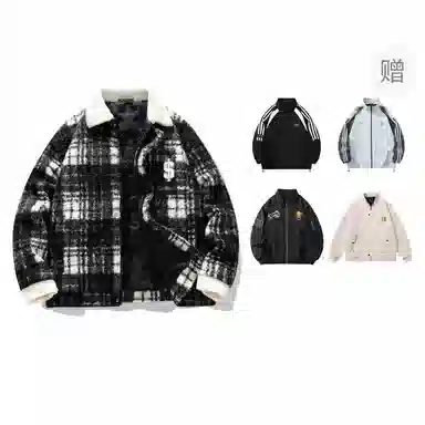 The Simpsons 90 Vintage Plaid Wool Jacket