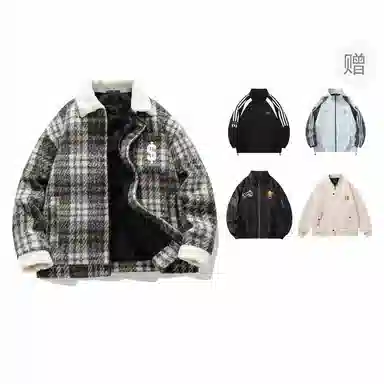 The Simpsons 90 Vintage Plaid Wool Jacket