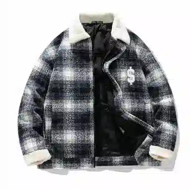 The Simpsons 90 Vintage Plaid Wool Jacket