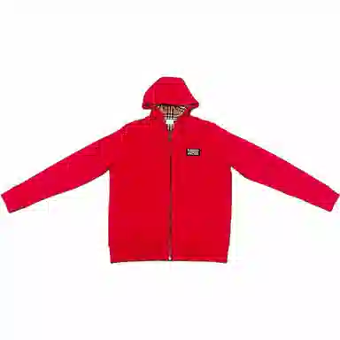 Burberry SS25 Red Hoodie