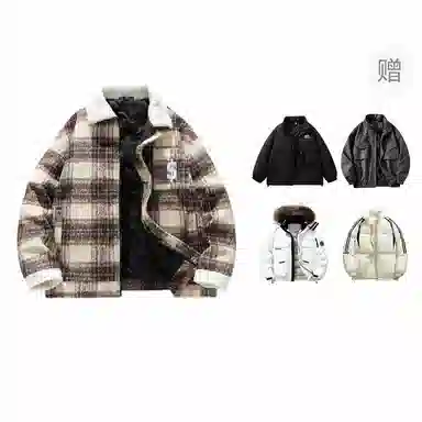 The Simpsons 90 Vintage Plaid Wool Jacket