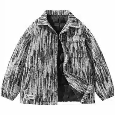Paddington Bear Dopamine Tie-Dye Down Jacket