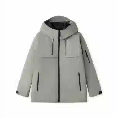 森马 三合一四防连帽时尚羽绒服 男