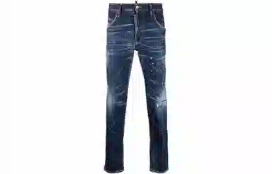 DSQUARED2 FW22 Straight Jeans Blue