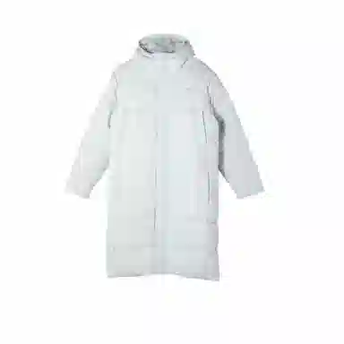 PUMA Long Oversized Down Coat Silver
