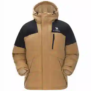 CAMEL Warm Fleece Series 3A Down Jacket