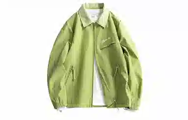 王者荣耀 鲁班七号星空梦想款美式高街潮流翻领保暖侧口袋拉链宽松休闲运动舒适飞行员夹克外套 男女同款