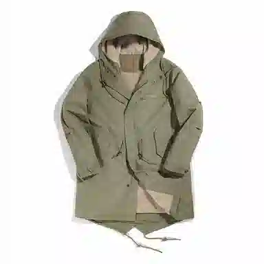 MADEN Parker Coat Military Green