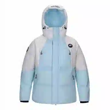 熊猫 暖冬系列-暖噗噗 山系户外连帽百搭蓄热保暖羽绒服 男女同款