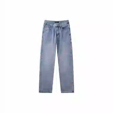 Wo Shi Da Wei Jeans Light Blue