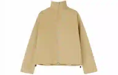 JIL SANDER OrganiCotton Blouson Jacket With Embossed