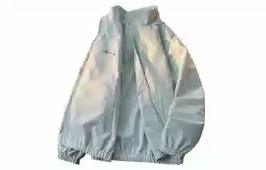 王者荣耀 基础款纯色条纹双面穿翻领飞行长袖高级感字母印花宽松教练夹克外套 男女同款