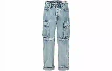 EVISU Wide Leg Jeans