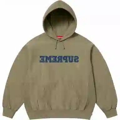 Supreme SS25 Reverse Hooded Sweatshirt
