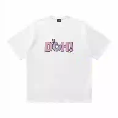 The Simpsons Donut Stripe Tee