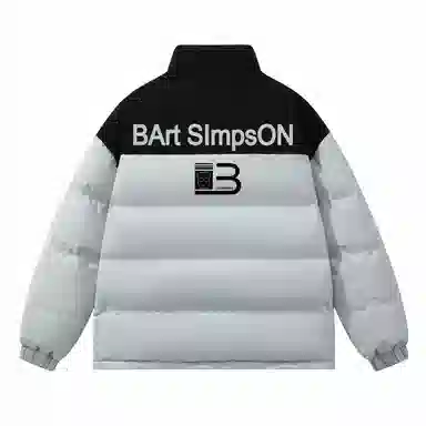 The Simpsons Retro Letter Colorblock Jacket