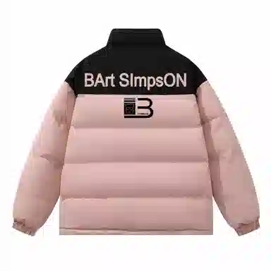The Simpsons Retro Letter Colorblock Jacket
