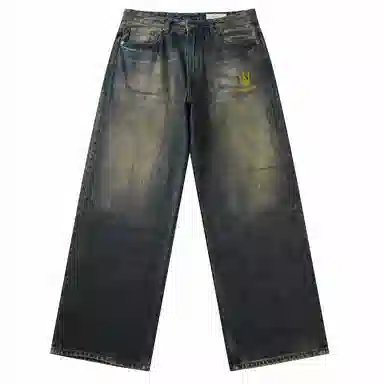 Maserati logobaggy jeans