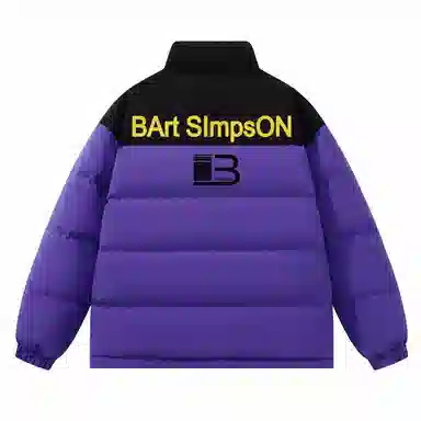 The Simpsons Retro Letter Colorblock Jacket