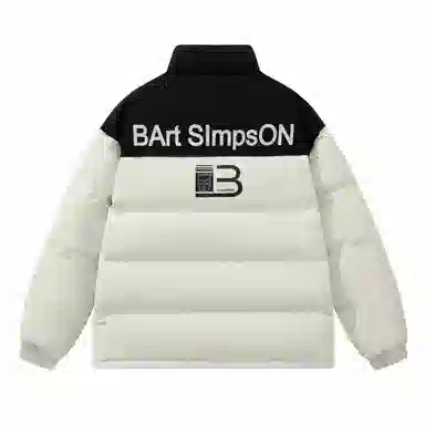 The Simpsons Retro Letter Colorblock Jacket