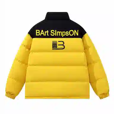 The Simpsons Retro Letter Colorblock Jacket