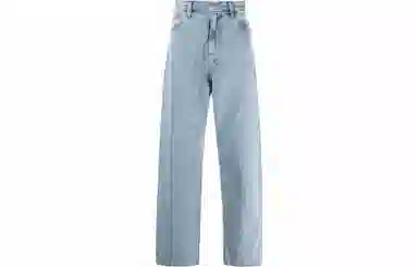 Carhartt WIP Wide Leg Jeans Blue