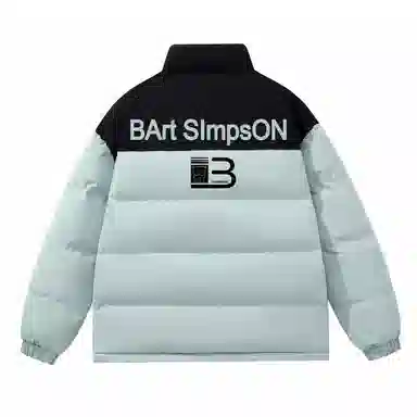 The Simpsons Retro Letter Colorblock Jacket